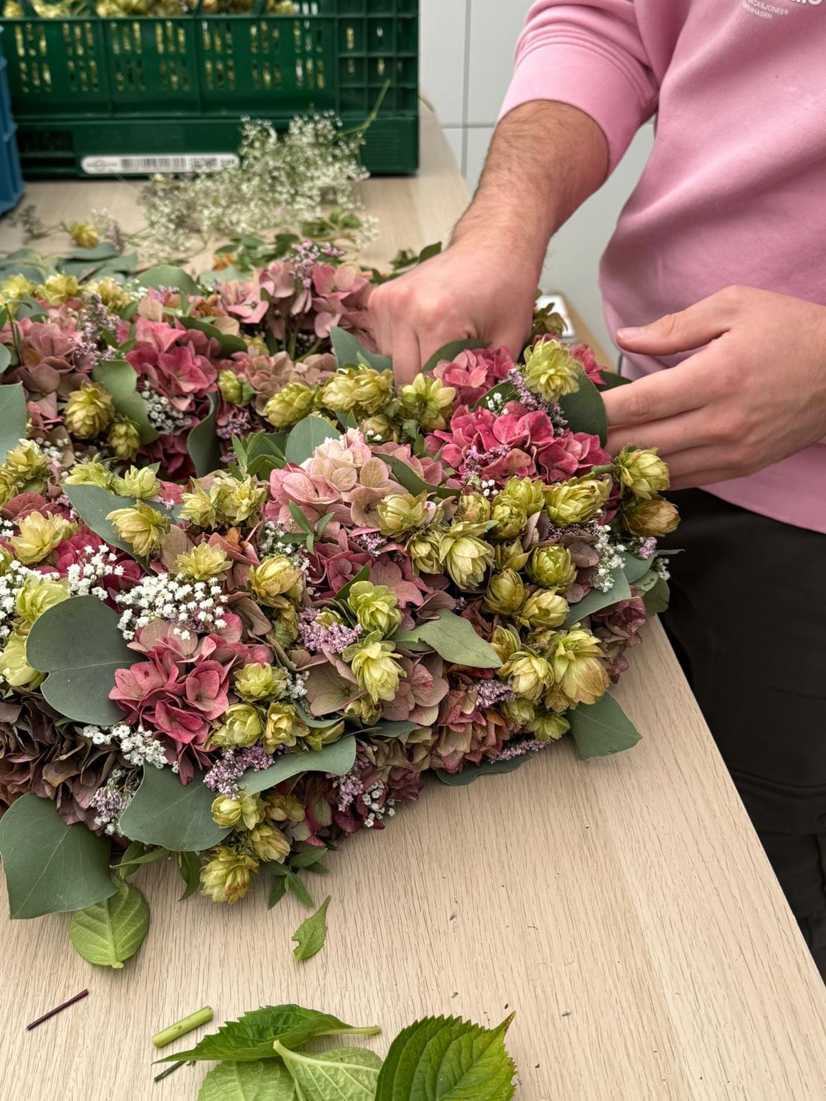 Custom bruiloftskrans